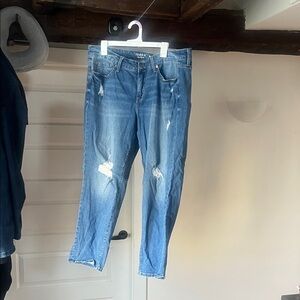 Torrid Women's Light Blue Straight Leg Jeans